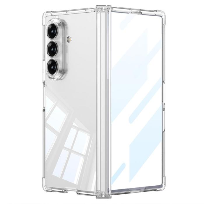 GKK - GKK Samsung Galaxy Z Fold7 Fodral Airbag Hinge Skydd - Transparent