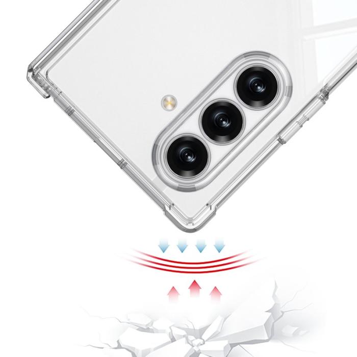 GKK - GKK Samsung Galaxy Z Fold7 Fodral Airbag Skydd PC - Svart