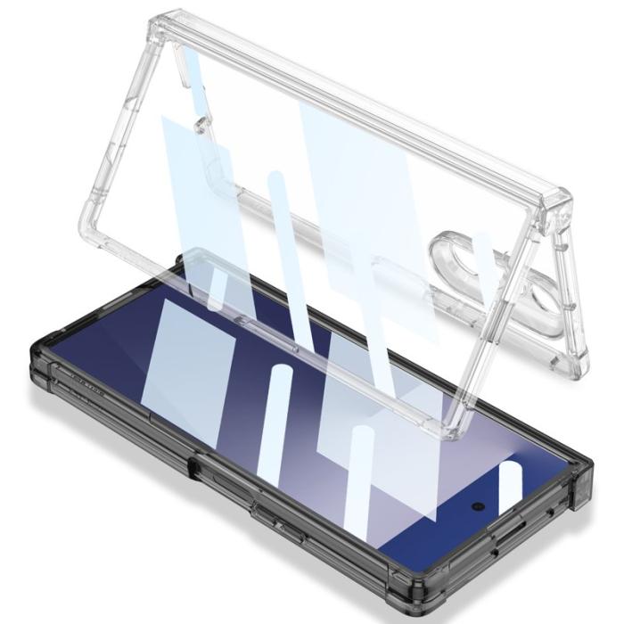 GKK - GKK Samsung Galaxy Z Fold7 Fodral Airbag Skydd PC - Svart