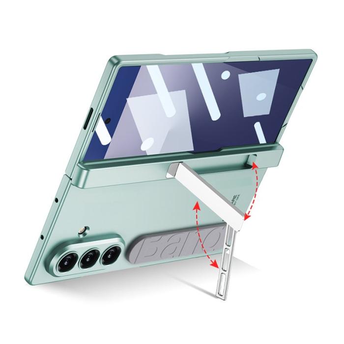 GKK - GKK Samsung Galaxy Z Fold7 Fodral Magnetisk - Grå
