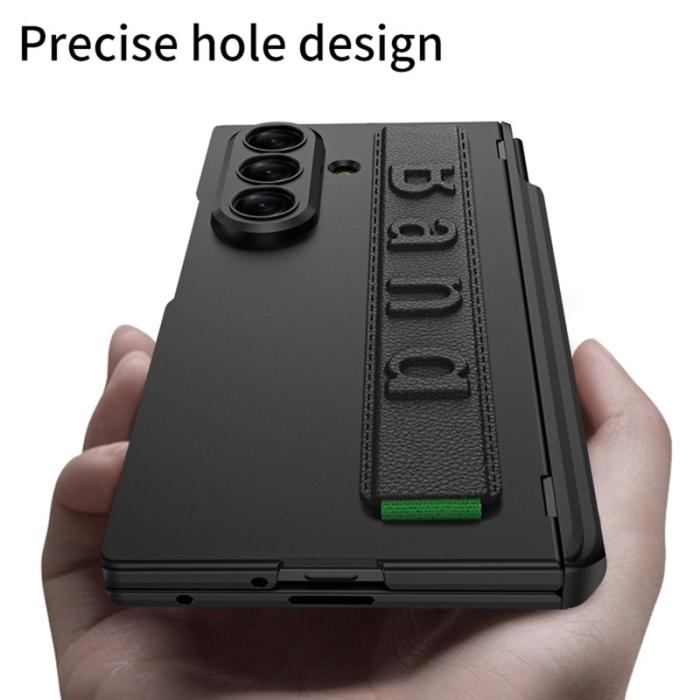 GKK - GKK Samsung Galaxy Z Fold7 Fodral Magnetisk Hinge - Blå