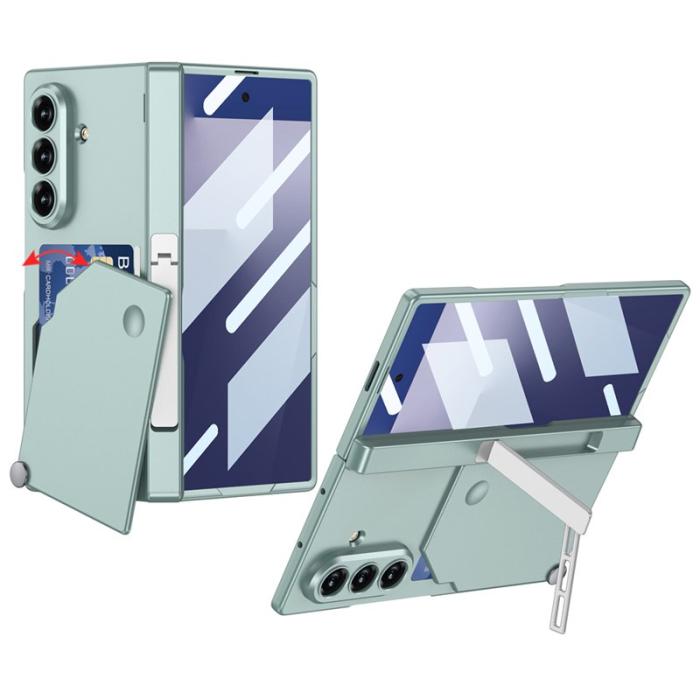 GKK - GKK Samsung Galaxy Z Fold7 Fodral Magnetisk Hinge Grön
