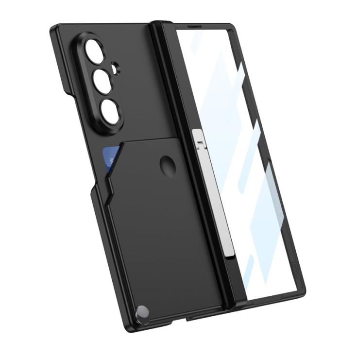 GKK - GKK Samsung Galaxy Z Fold7 Fodral Magnetisk Hinge - Blå