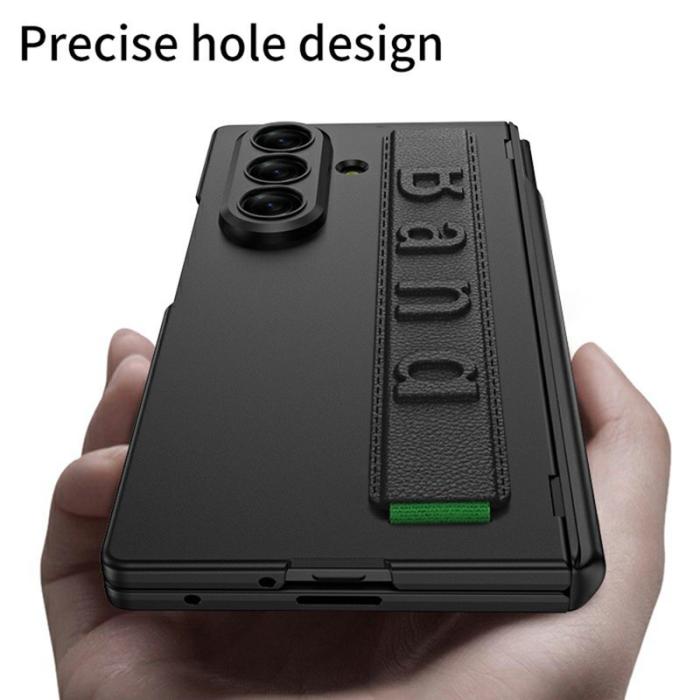 GKK - GKK Samsung Galaxy Z Fold7 Fodral Magnetisk Hinge - Grå