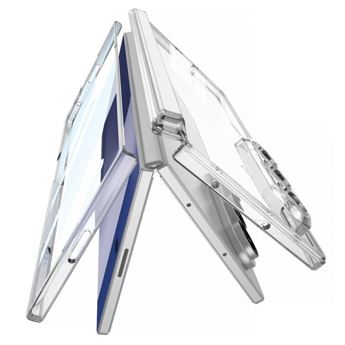 GKK - GKK Samsung Galaxy Z Fold7 Fodral Magnetisk Hinge - Svart