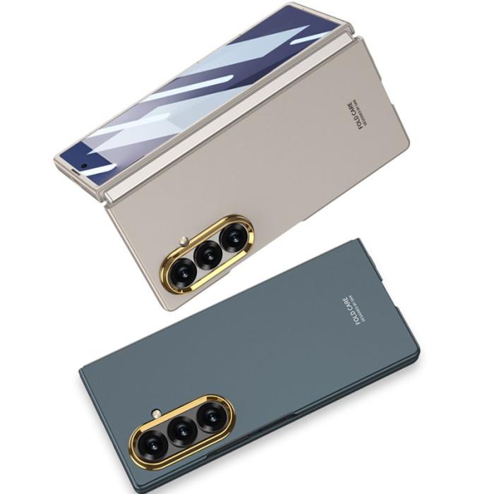 GKK - GKK Samsung Galaxy Z Fold7 Fodral Shockproof PC - Grön