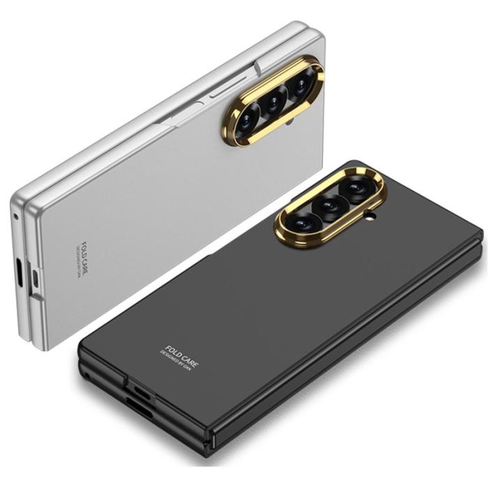 GKK - GKK Samsung Galaxy Z Fold7 Fodral Shockproof PC - Silver