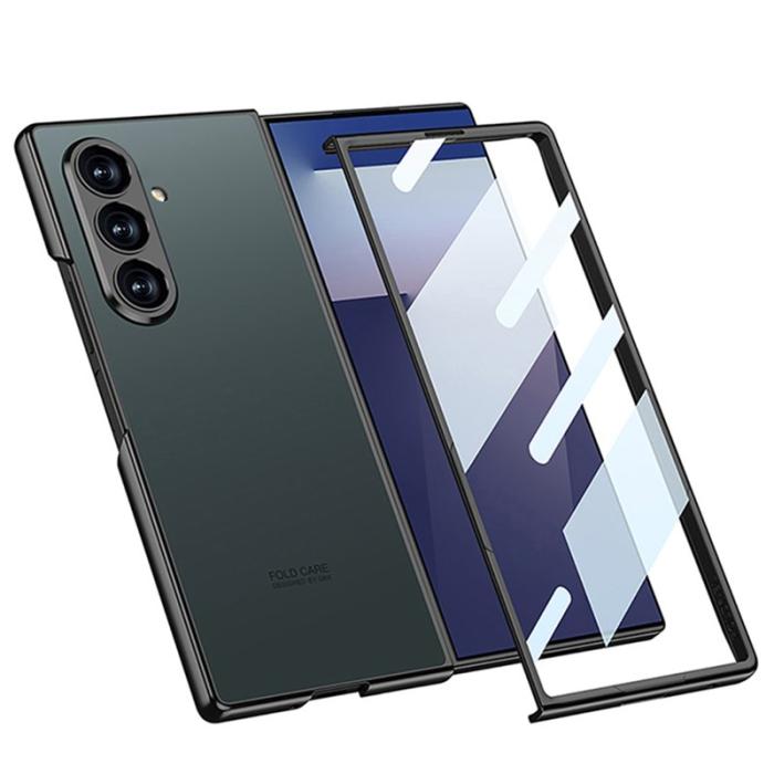 GKK - GKK Samsung Galaxy Z Fold7 Fodral Skin Touch PC - Blå