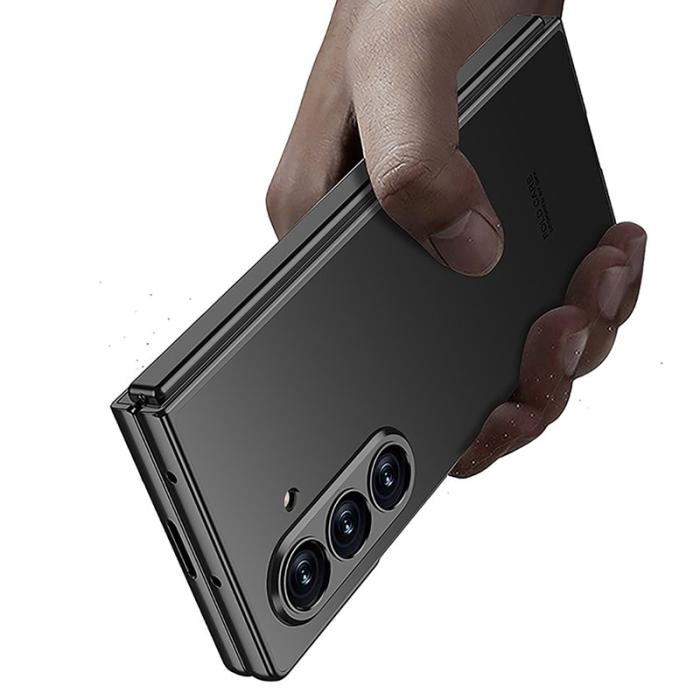 GKK - GKK Samsung Galaxy Z Fold7 Fodral Skin Touch PC - Blå