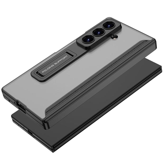 GKK - GKK Samsung Galaxy Z Fold7 Fodral - Skin Touch PC - Silver