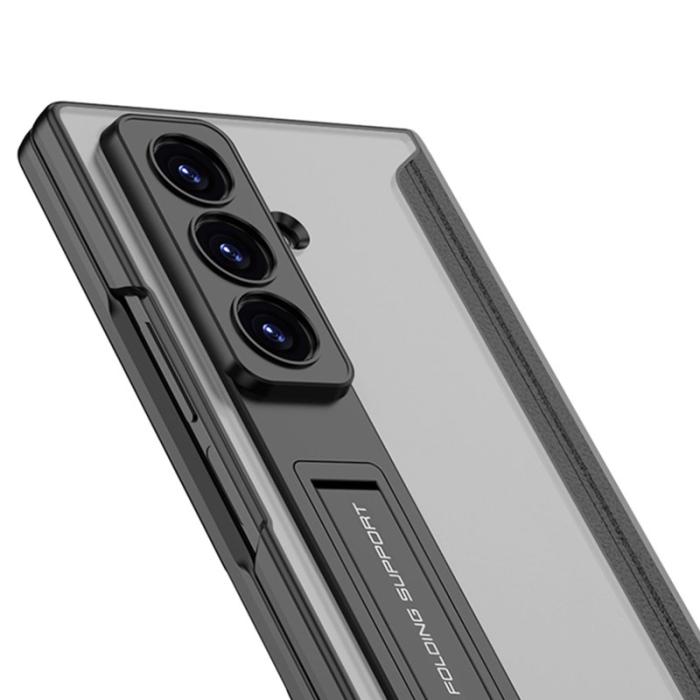 GKK - GKK Samsung Galaxy Z Fold7 Fodral - Skin Touch PC - Silver