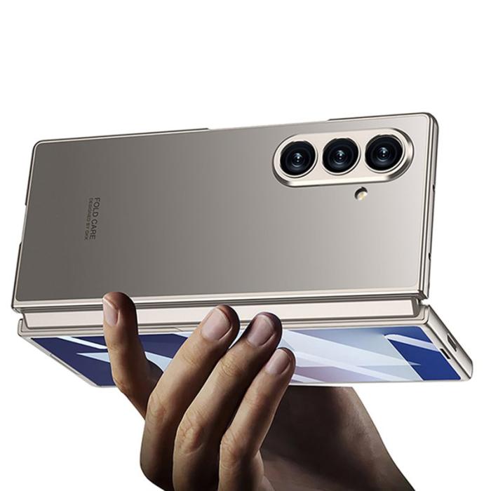 GKK - GKK Samsung Galaxy Z Fold7 Fodral Skin Touch PC - Svart