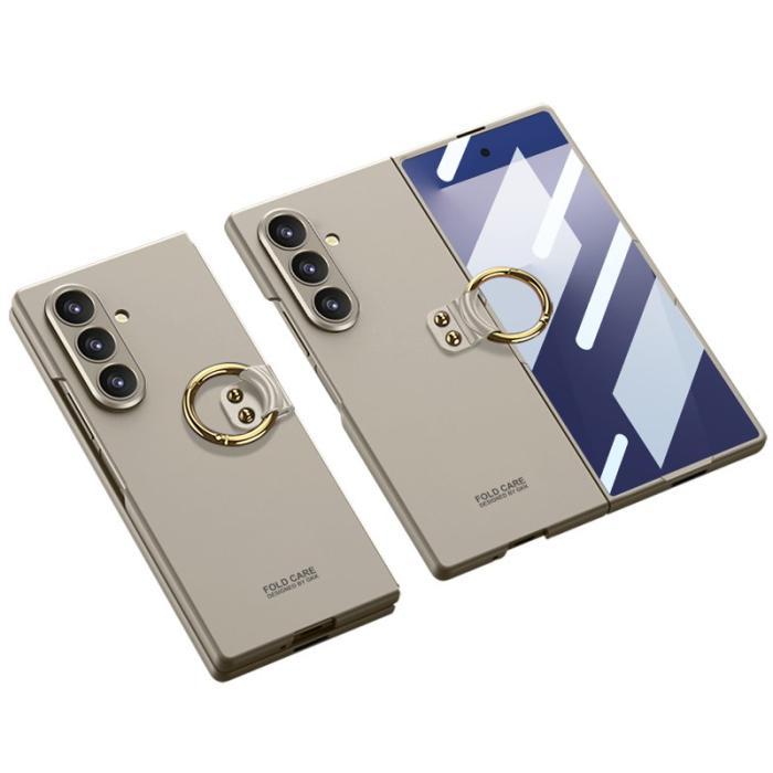 GKK - GKK Samsung Galaxy Z Fold7 Fodral - Slim Hard PC - Grå