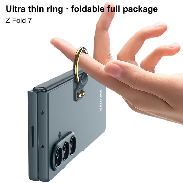 GKK - GKK Samsung Galaxy Z Fold7 Fodral - Slim Hard PC - Grå