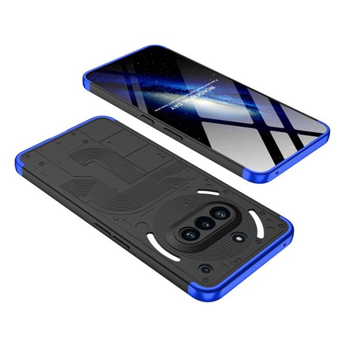 GKK - GKK Shield Series Nothing Phone (3a) Fodral Hård PC - Blå