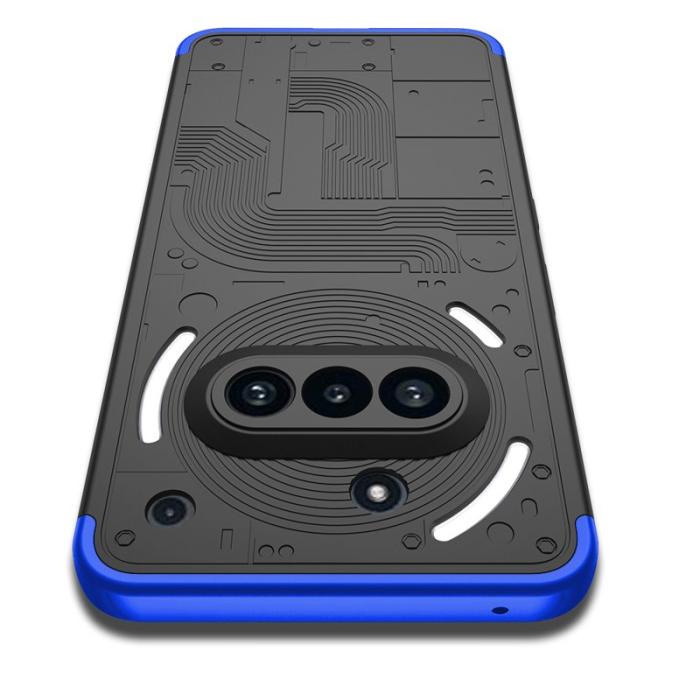 GKK - GKK Shield Series Nothing Phone (3a) Fodral Hård PC - Blå