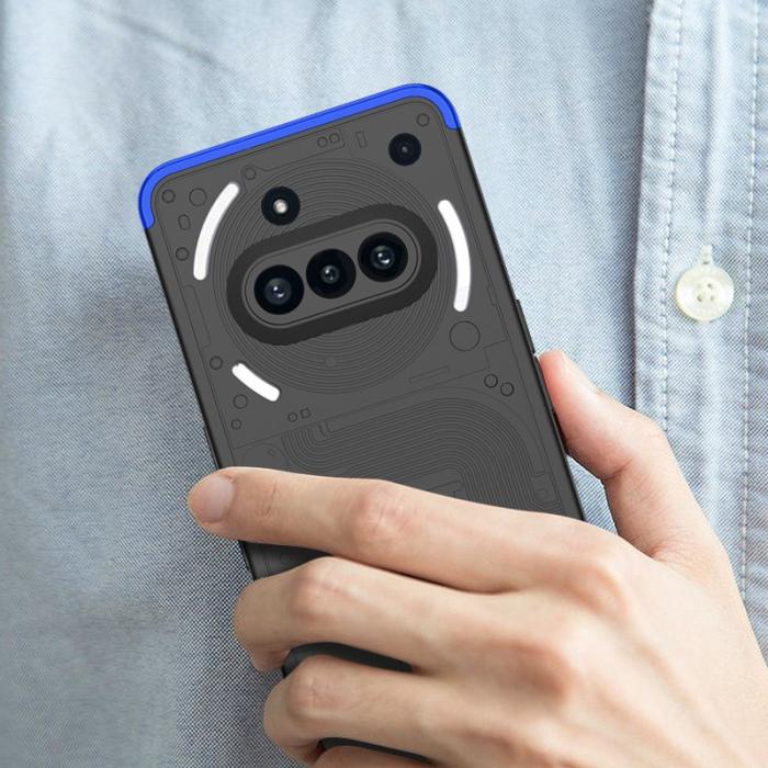 GKK - GKK Shield Series Nothing Phone (3a) Fodral Hård PC - Blå