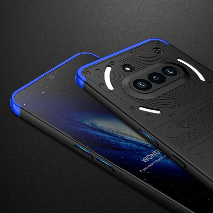 GKK - GKK Shield Series Nothing Phone (3a) Fodral Hård PC - Blå