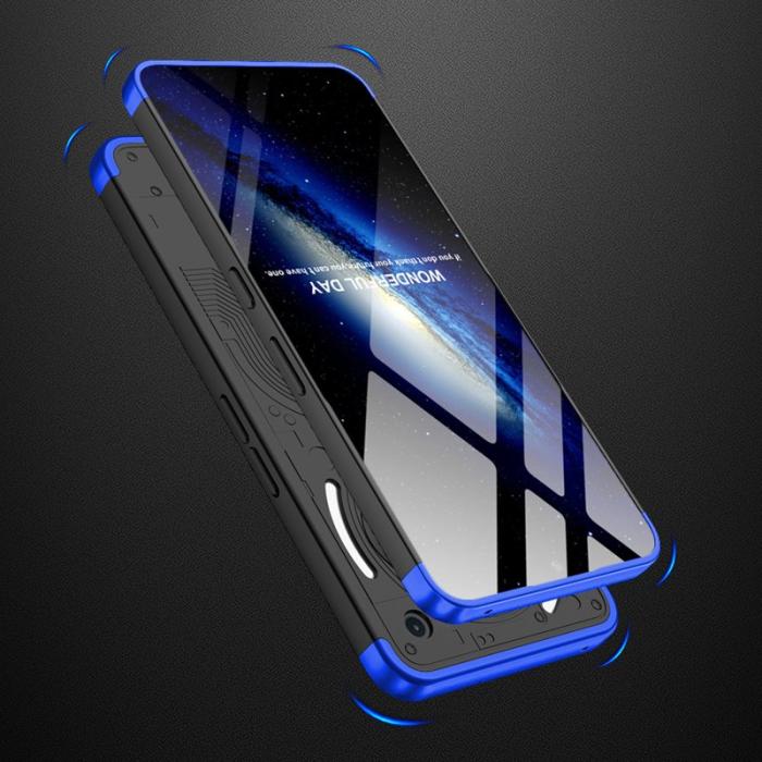 GKK - GKK Shield Series Nothing Phone (3a) Fodral Hård PC - Blå