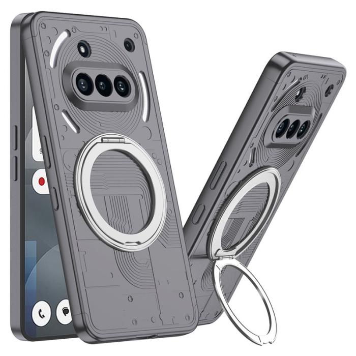 GKK - GKK Shield Series Nothing Phone (3a) Fodral Hård PC - Grå