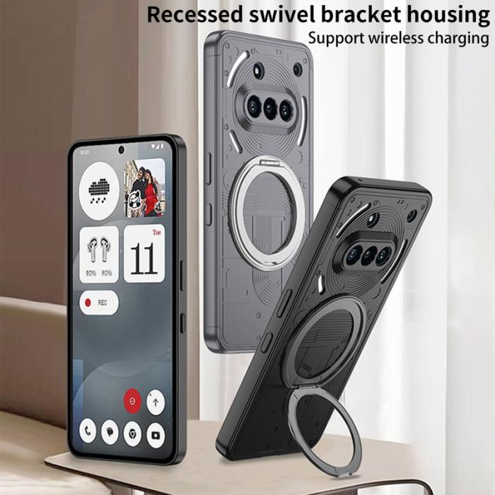 GKK - GKK Shield Series Nothing Phone (3a) Fodral Hård PC - Grå