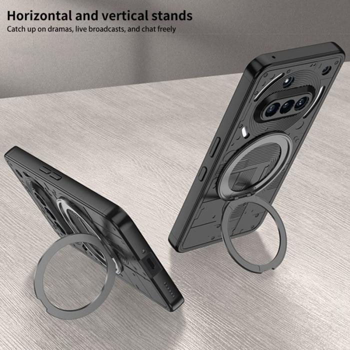 GKK - GKK Shield Series Nothing Phone (3a) Fodral Hård PC - Grå