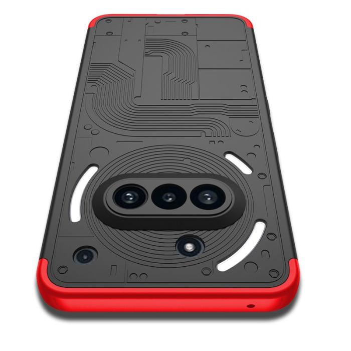 GKK - GKK Shield Series Nothing Phone (3a) Fodral Hård PC - Röd