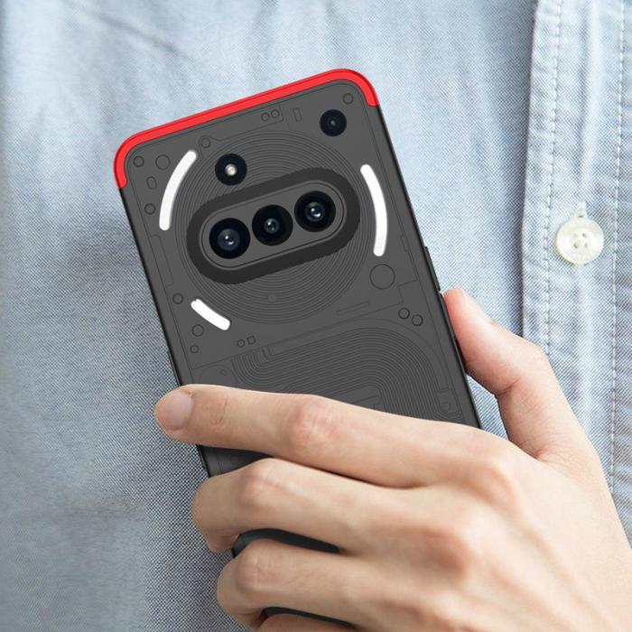 GKK - GKK Shield Series Nothing Phone (3a) Fodral Hård PC - Röd