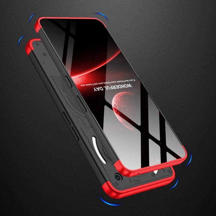 GKK - GKK Shield Series Nothing Phone (3a) Fodral Hård PC - Röd