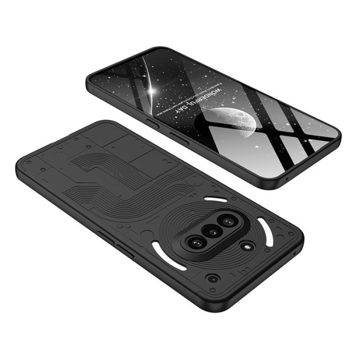 GKK - GKK Shield Series Nothing Phone (3a) Fodral - Hård PC - Svart