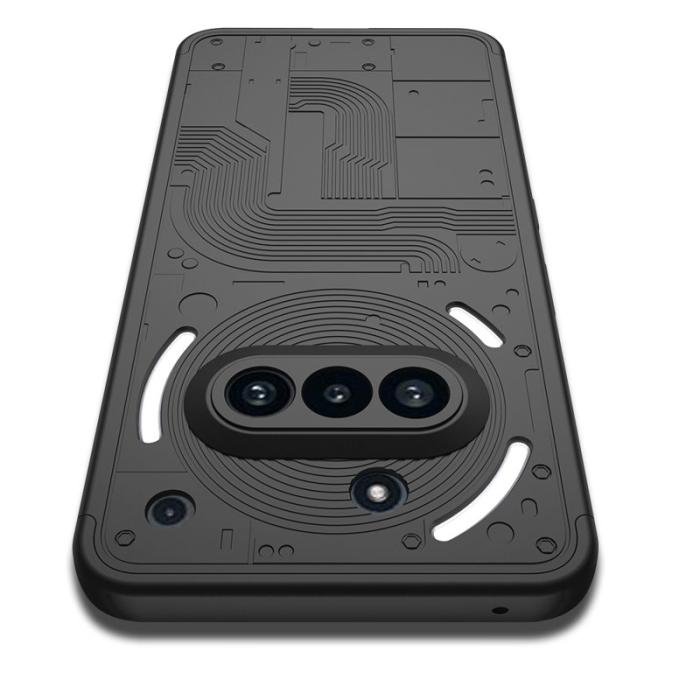 GKK - GKK Shield Series Nothing Phone (3a) Fodral - Hård PC - Svart