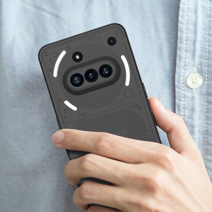 GKK - GKK Shield Series Nothing Phone (3a) Fodral - Hård PC - Svart