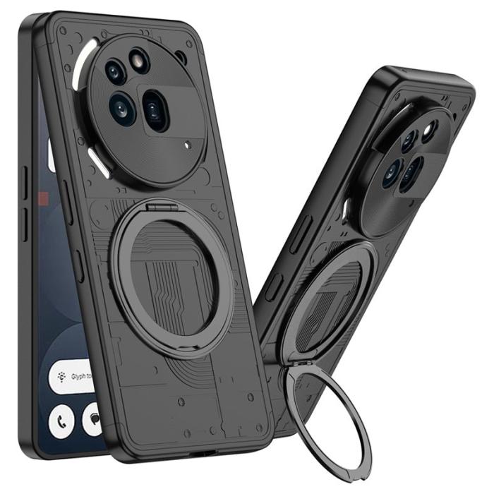 GKK - GKK Shield Series Nothing Phone (3a) Pro Fodral - Hård PC - Svart