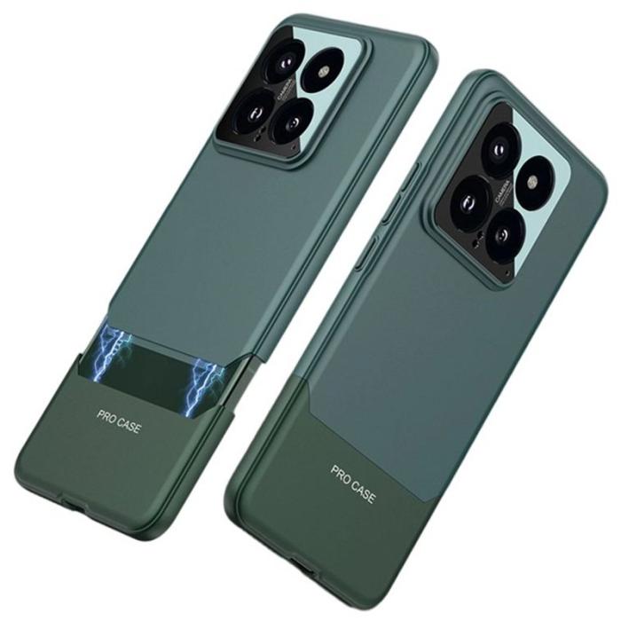 GKK - GKK Xiaomi 14 Fodral Detachable Magnetisk PC Skyddande - Grön