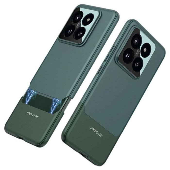 GKK - GKK Xiaomi 14 Pro Fodral Detachable Magnetisk PC - Grön