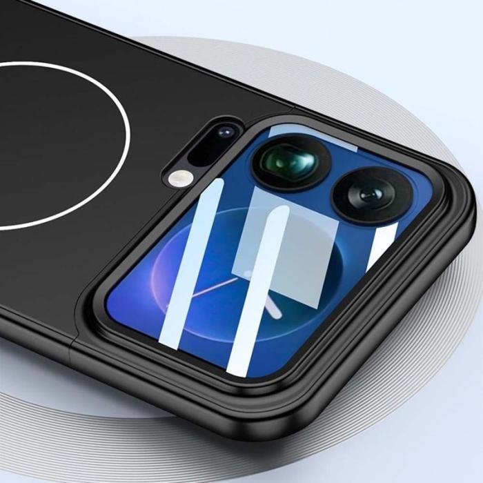 GKK - GKK Xiaomi 17 Pro Max Fodral - Äkta läder - Lila / Svart