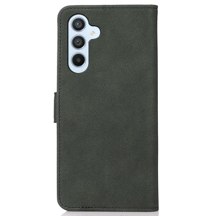 KHAZNEH - KHAZNEH för Samsung Galaxy S25/S24 Fodral Äkta läder - Grön
