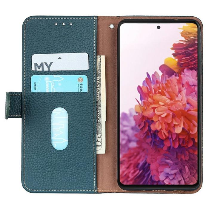 KHAZNEH - KHAZNEH iPhone 17 Pro Max Fodral Äkta läder - Grön