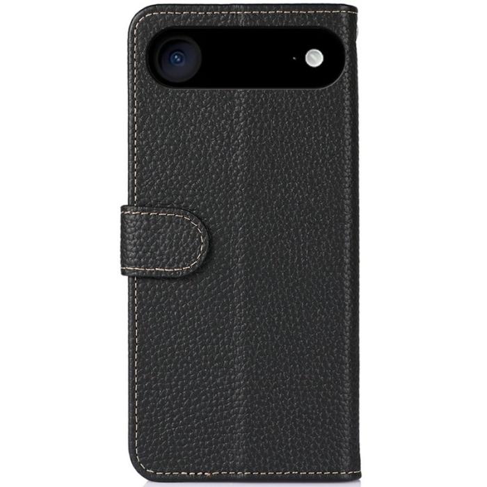 KHAZNEH - KHAZNEH iPhone Air Fodral Äkta läder - Svart