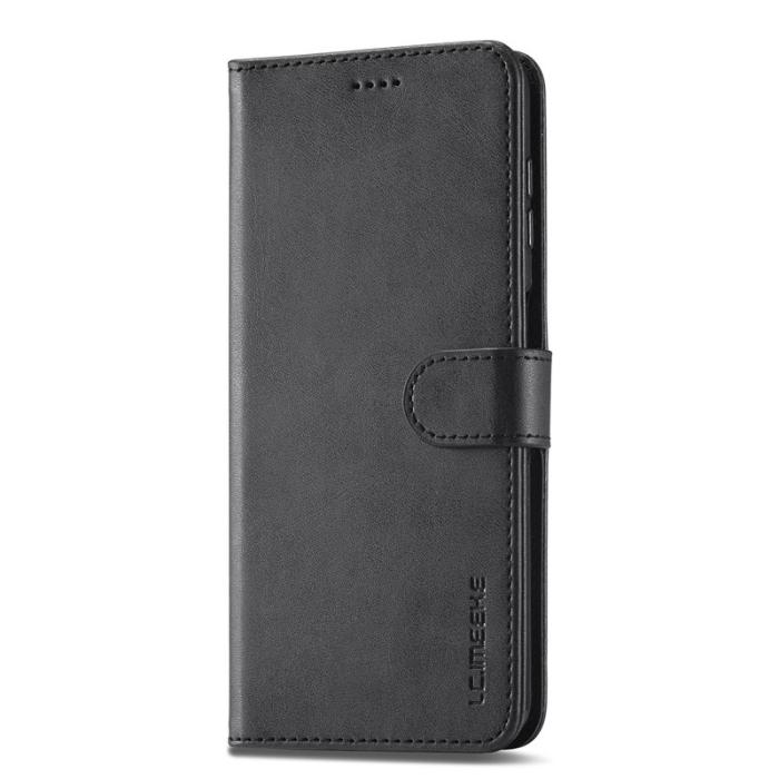 LC.imeeke - LC.IMEEKE Flip Folio Fodral PU Läder - Svart för Samsung Galaxy A13 5G