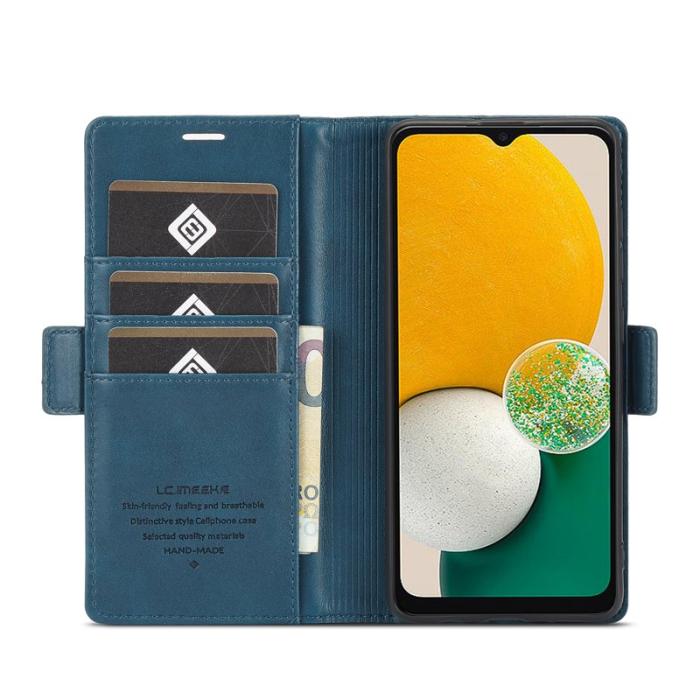 LC.imeeke - LC.IMEEKE för Samsung Galaxy A53 5G Fodral PU Läder - Blå