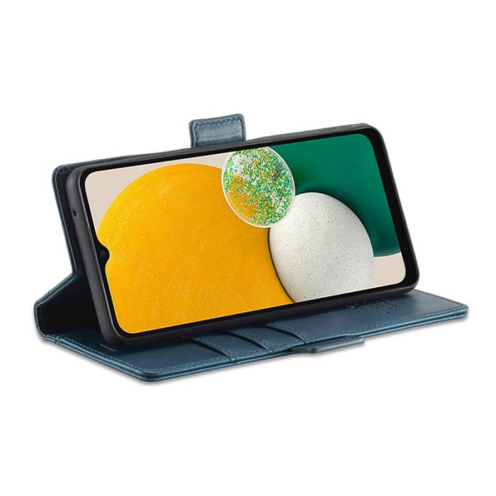 LC.imeeke - LC.IMEEKE för Samsung Galaxy A53 5G Fodral PU Läder - Blå