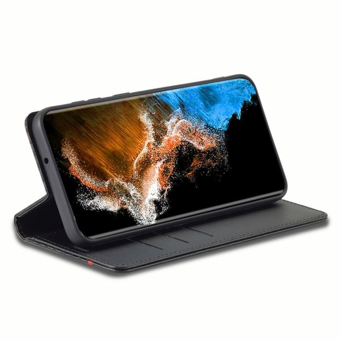 LC.imeeke - LC.IMEEKE för Samsung Galaxy S23 Fodral PU Läder - Vertikal Rand