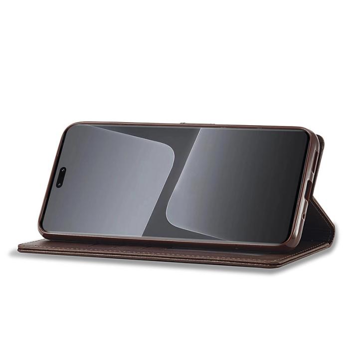 LC.imeeke - LC.IMEEKE för Xiaomi 13 Lite Fodral i PU-läder - Brun