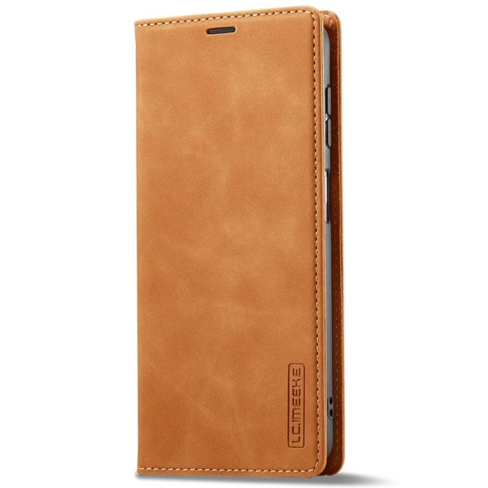 LC.imeeke - LC.IMEEKE Fodral för Samsung Galaxy A13 5G - PU Läder - Brun