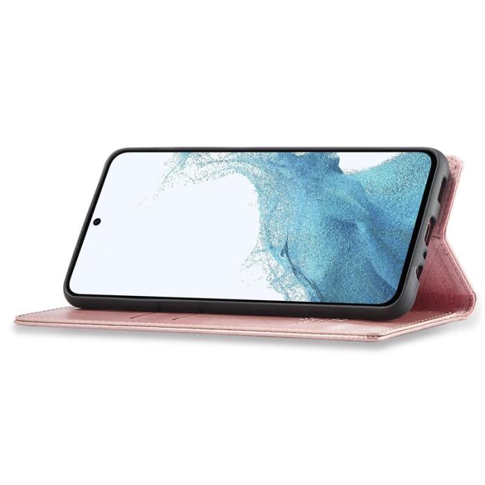 LC.imeeke - LC.IMEEKE Fodral för Samsung Galaxy A14 4G/5G - PU Läder - Pink