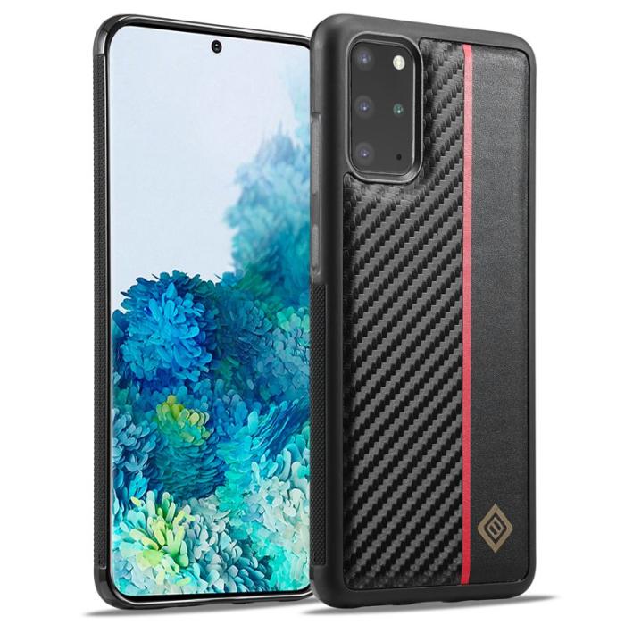 LC.imeeke - LC.IMEEKE Fodral för Samsung Galaxy S20 - PU Läder - Svart