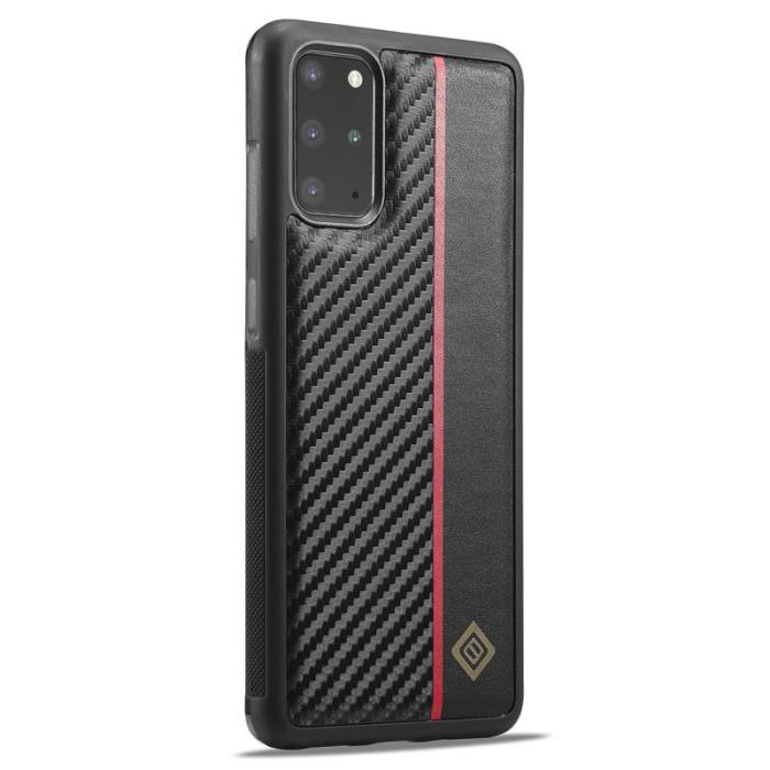 LC.imeeke - LC.IMEEKE Fodral för Samsung Galaxy S20 - PU Läder - Svart