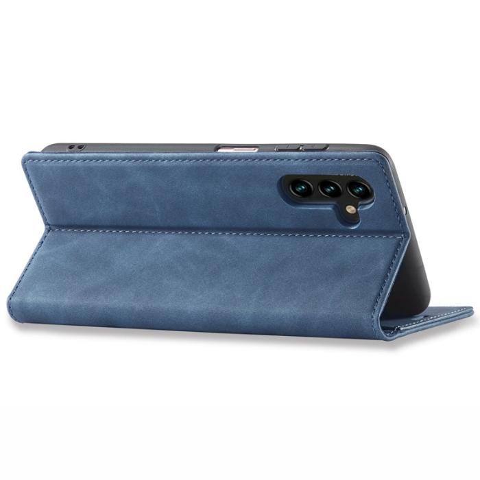 LC.imeeke - LC.IMEEKE Fodral Samsung Galaxy A13 5G - PU Läder - Blå