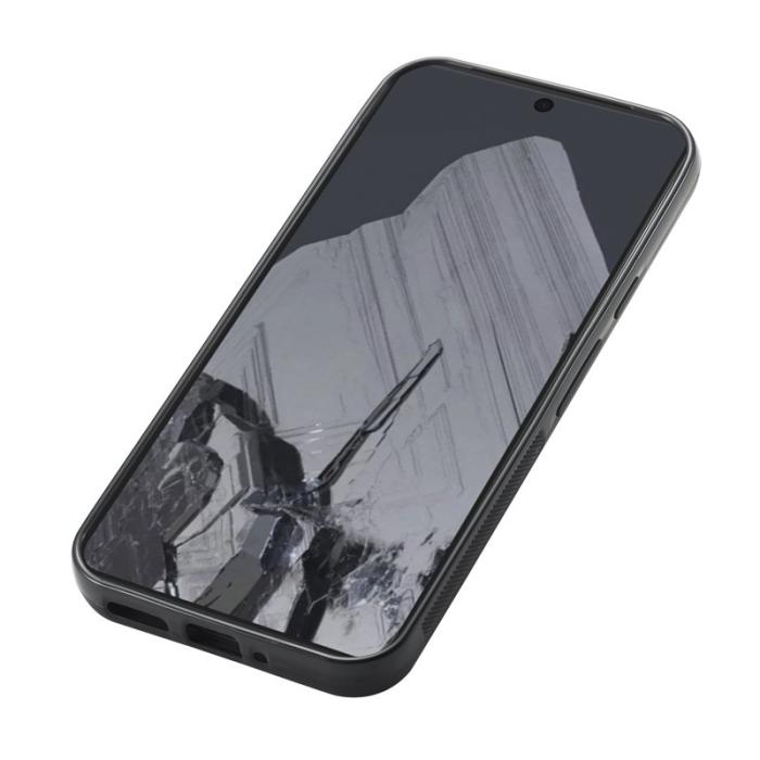 LC.imeeke - LC.IMEEKE Google Pixel 10 Pro XL Fodral - Kolfiberläder - Svart